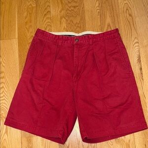 Polo chino classic Red Men's Shorts